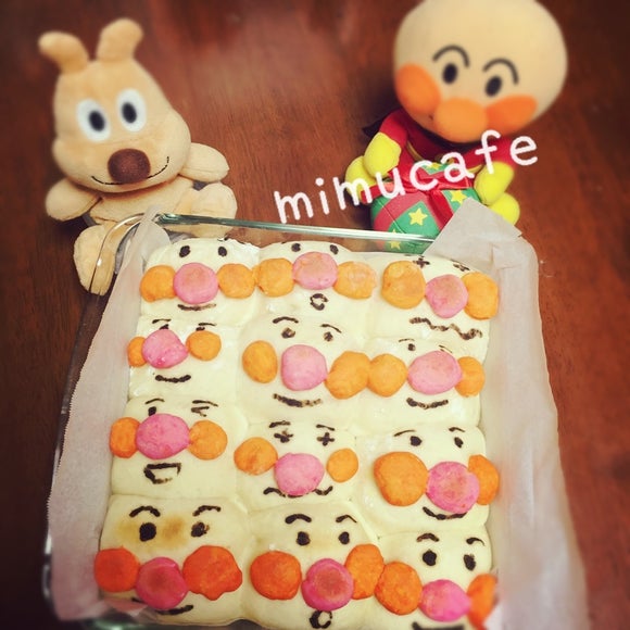 レシピあり アンパンマンパン ちぎりパン キャラパン Mimucafeさんの 可愛すぎて食べるのもったいな い キャラクター ちぎりパン レシピ Naver まとめ