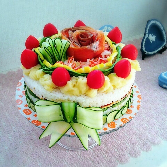寿司ケーキ3