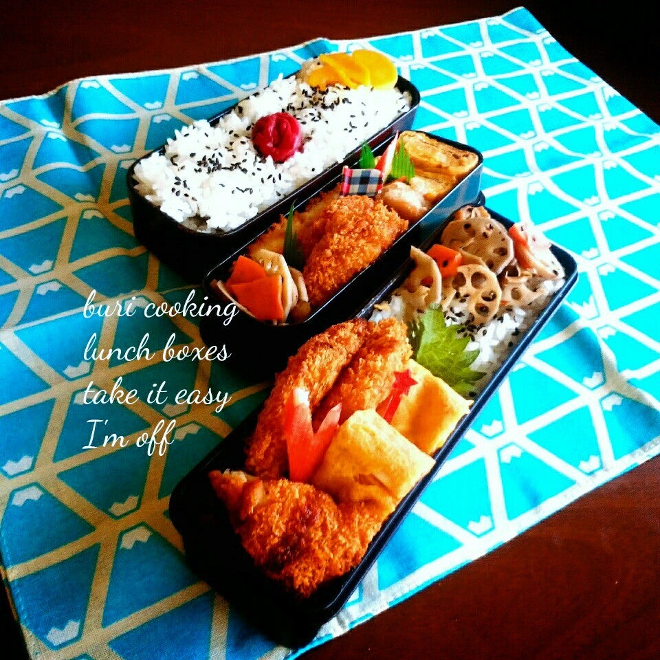 本日の中2弁と夫弁♪