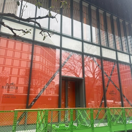 HERMESの閉店と移転のお知らせの画像
