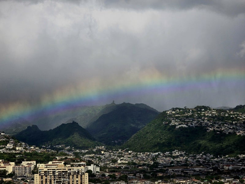 高橋英樹 だんだんと大きくなった虹の画像