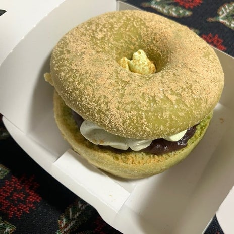 すごく好みのミスドの抹茶ドーナツの画像