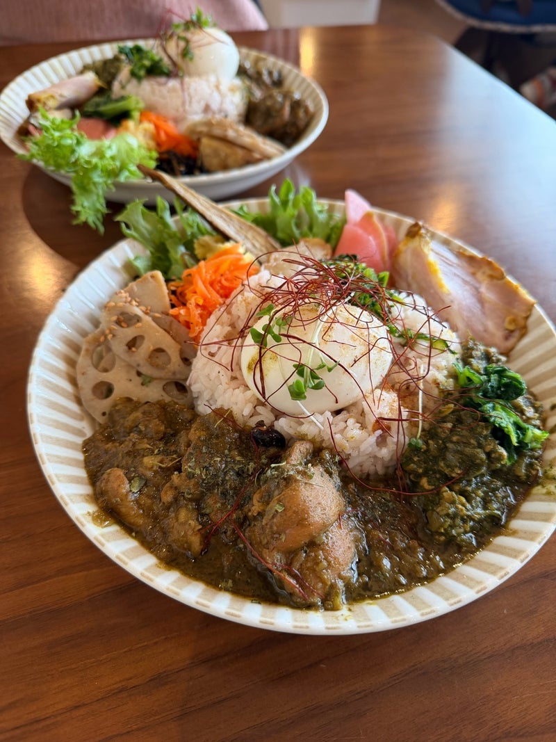 友達と食べた美味しいごちそうカレーの画像