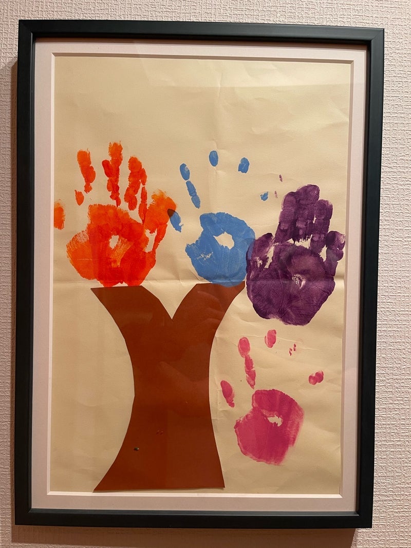 登坂淳一アナ 長女が描いたパパの絵の画像
