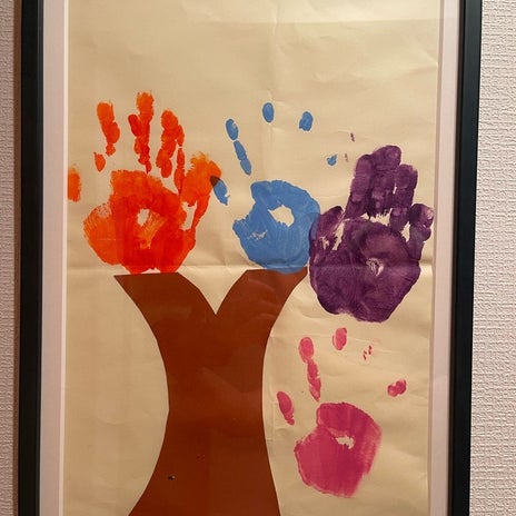 登坂淳一アナ 長女が描いたパパの絵の画像