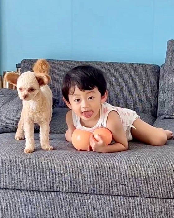 おばたのお兄さん息子の姿を公開
