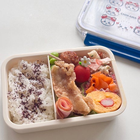 娘に大好評の食パンきなこ揚げパンの画像