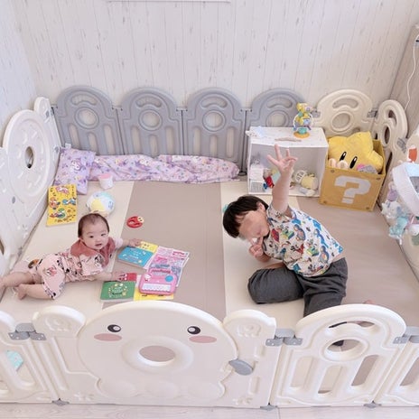 辻希美 可愛かった仲良く遊ぶ2人の画像