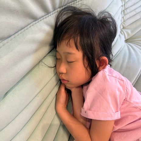 もともと体力がないので心配な爆睡の画像