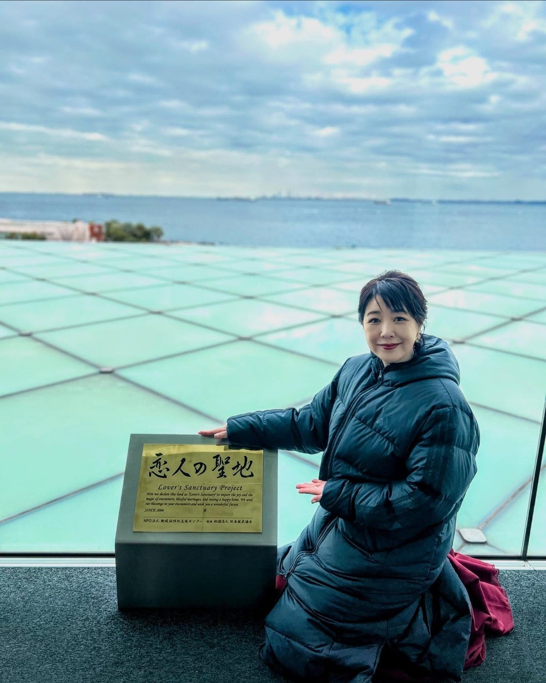 菊池桃子「恋人の聖地」で撮影