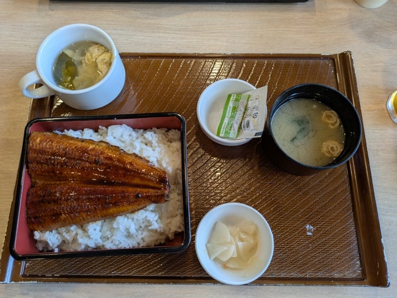うな重のご飯を大盛りにした結果の画像