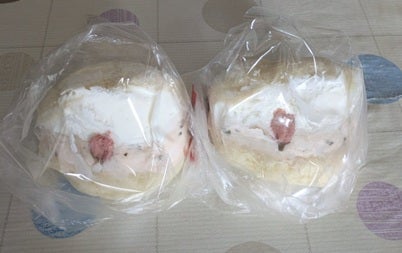 案の定好みだった次女の桜のパンの画像