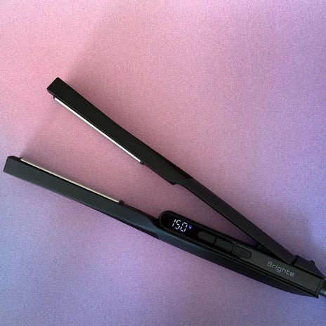 ヘアアイロンの持ち方で娘と討論の画像