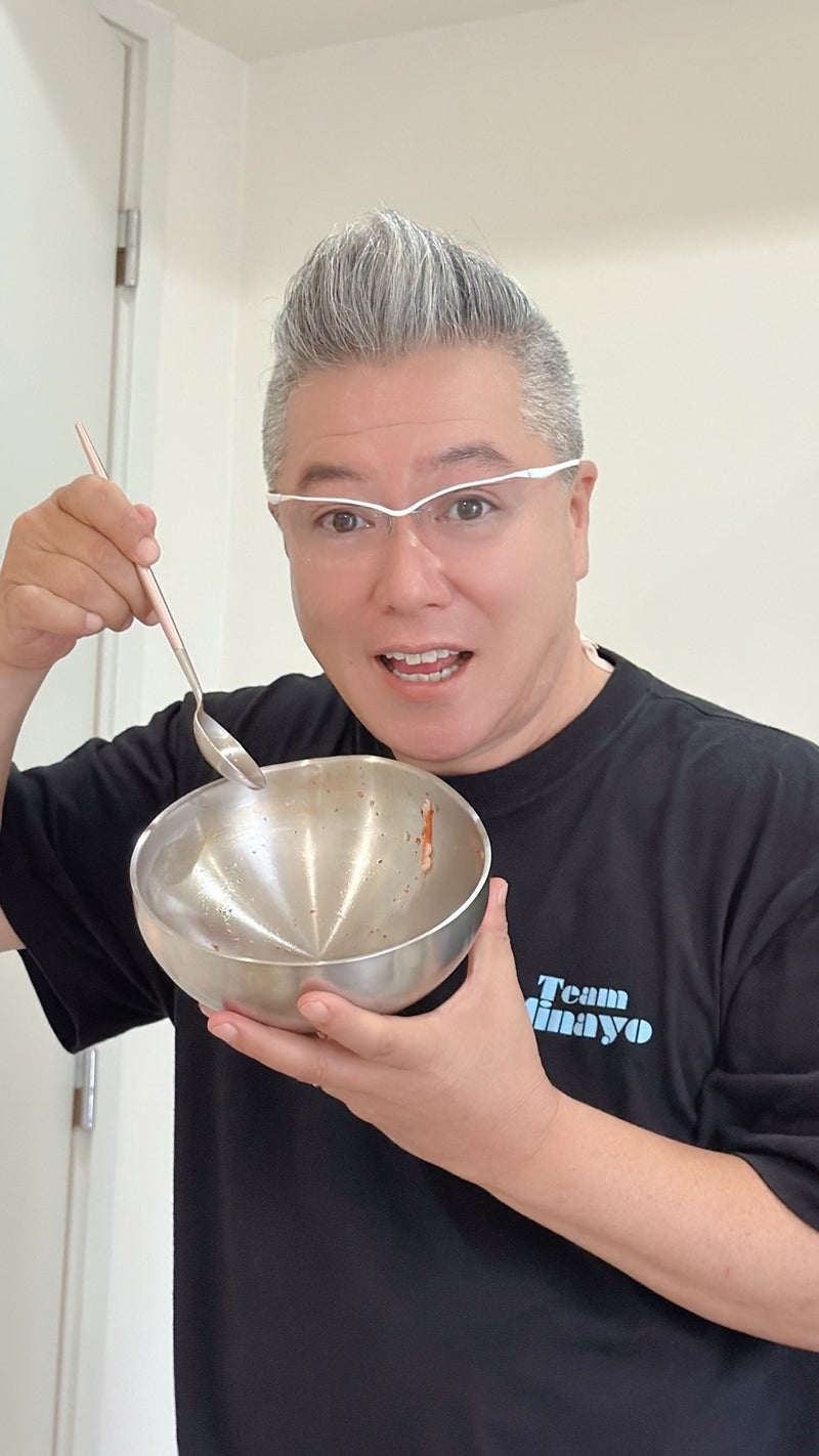 渡辺美奈代 完食したタラスープの画像