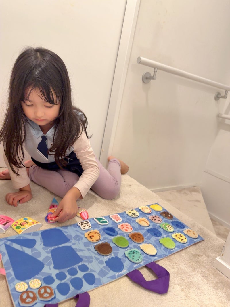 川崎希 習い事終わりに長女が買う物の画像