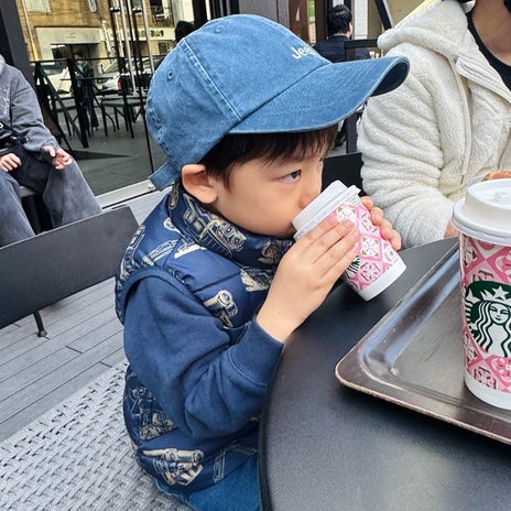 だいた 息子がミルクをオーダーの画像
