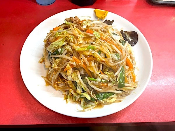 鎌倉で初めて食べたかたやきそばの画像