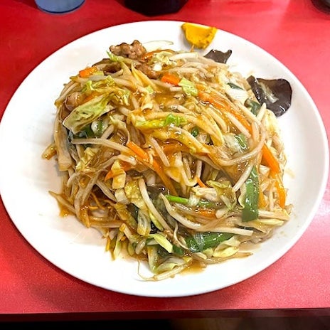 鎌倉で初めて食べたかたやきそばの画像