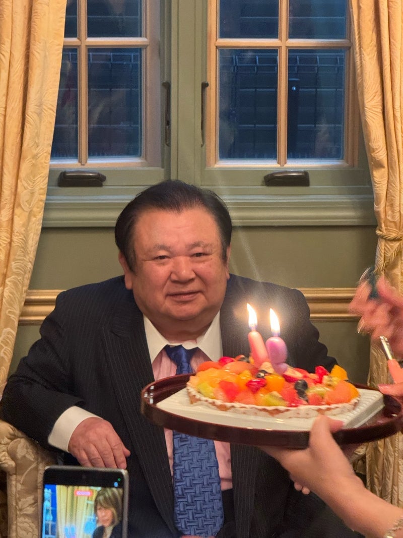 今週3回目のバースデーパーティーの画像