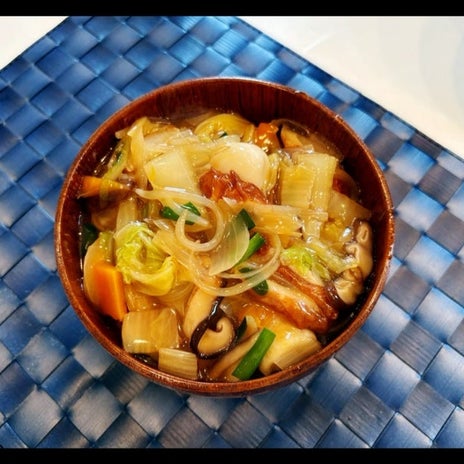 ギャル曽根 八宝菜とそぼろの丼の画像