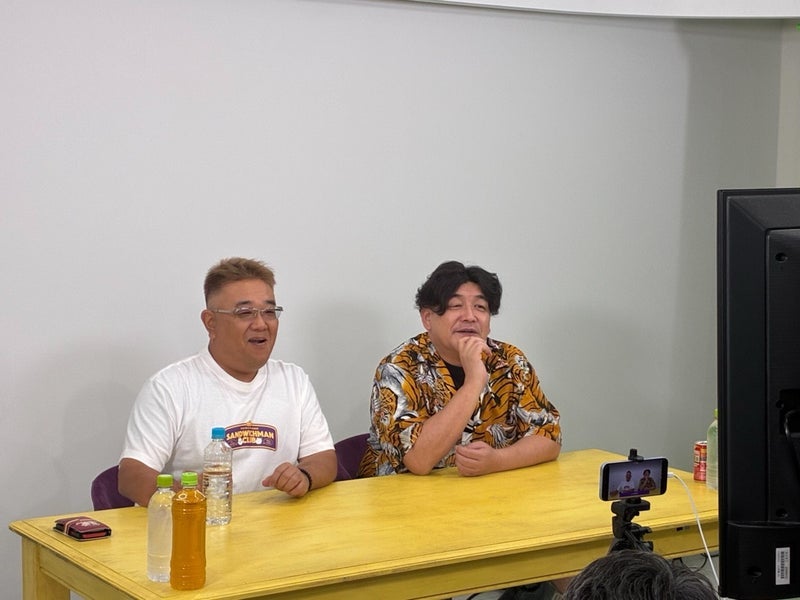 サンド富澤 後遺症ある相方復帰の画像