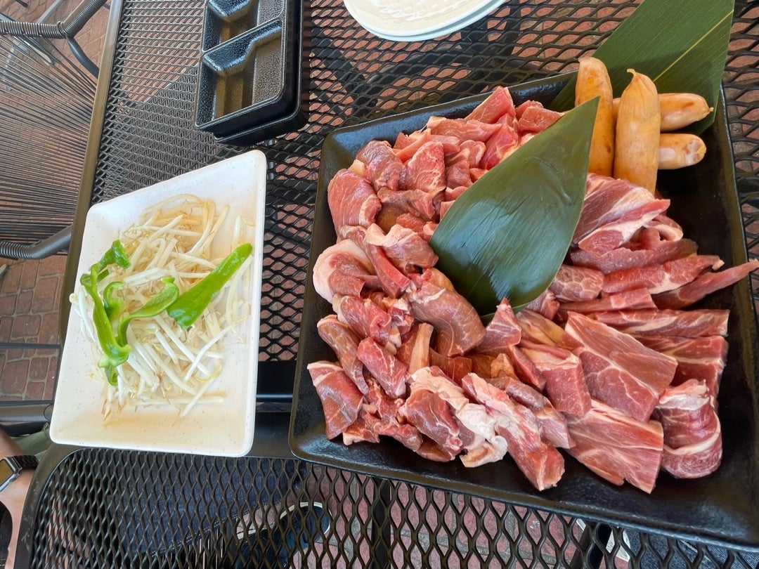 大満足だった屋上バーベキュー