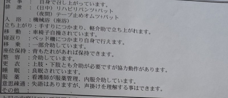 施設に入れたことへの絶望な気分の画像