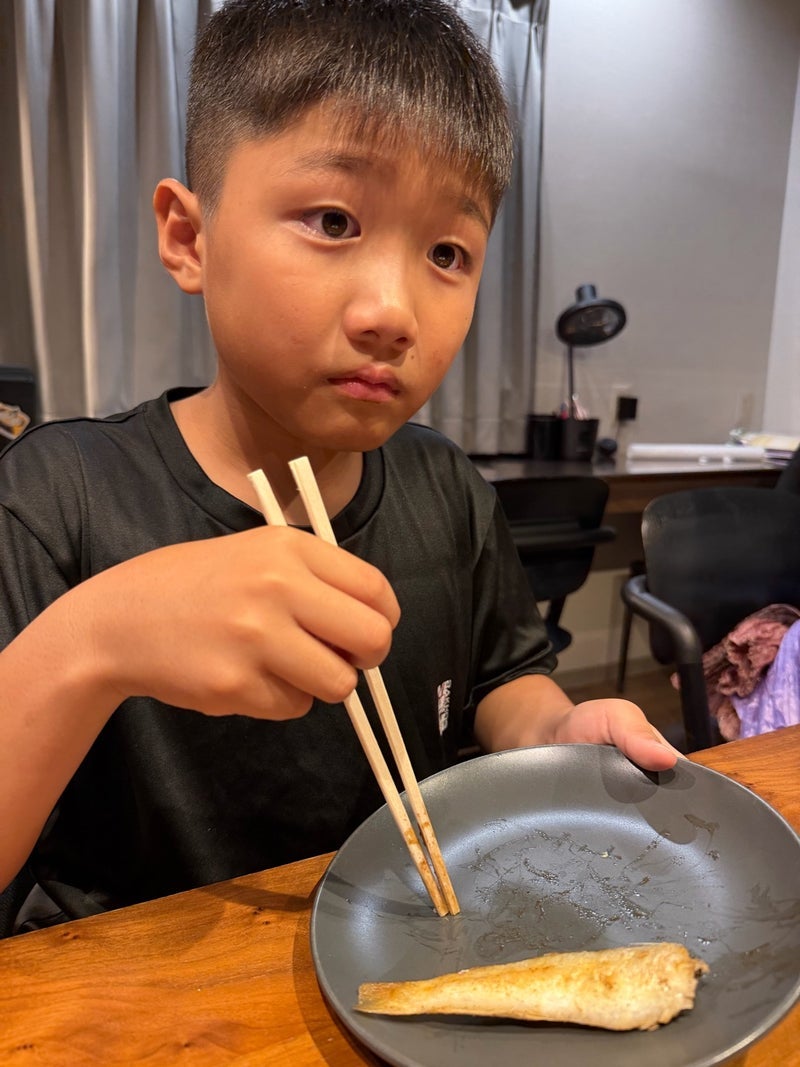 小原正子 夫と息子達が釣った魚の画像