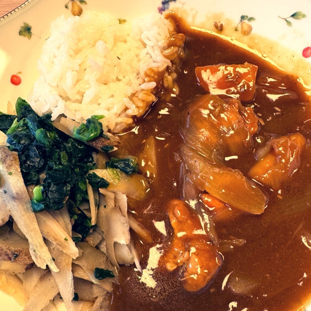 真麻 3回位おかわりしたカレー