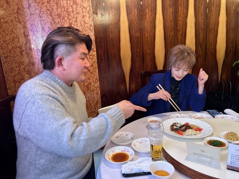 小柳ルミ子 3人との嬉しい食事会の画像
