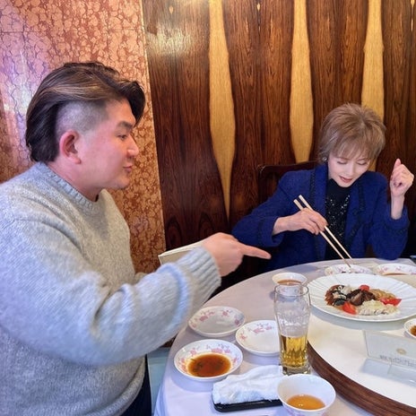 小柳ルミ子 3人との嬉しい食事会の画像