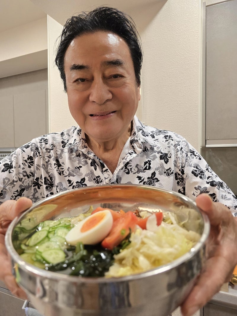 高橋英樹 マッサージ後の岩手冷麺の画像