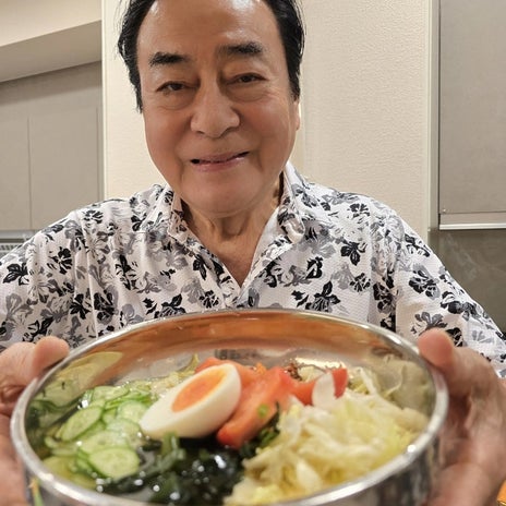 高橋英樹 マッサージ後の岩手冷麺の画像