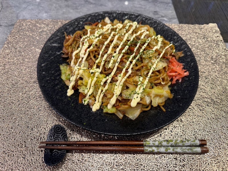 堀ちえみ 食べ応えある太麺焼きそばの画像