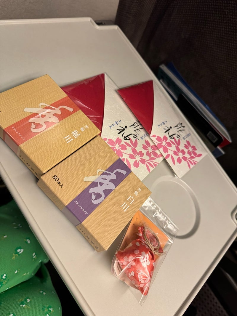 堀ちえみ 京都でいつものお香購入の画像