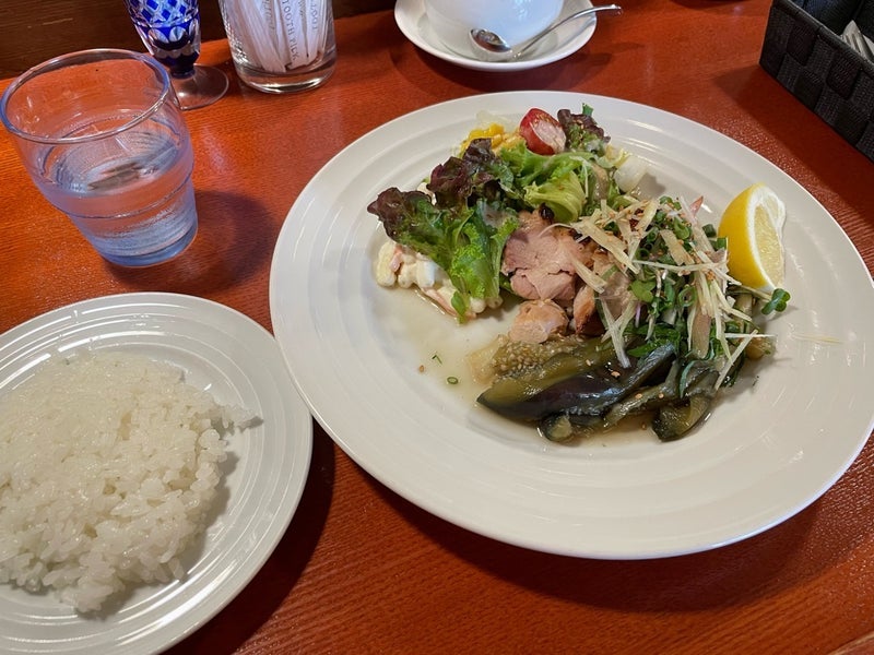 いつもの落ち着くお店でのランチの画像