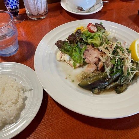 いつもの落ち着くお店でのランチの画像