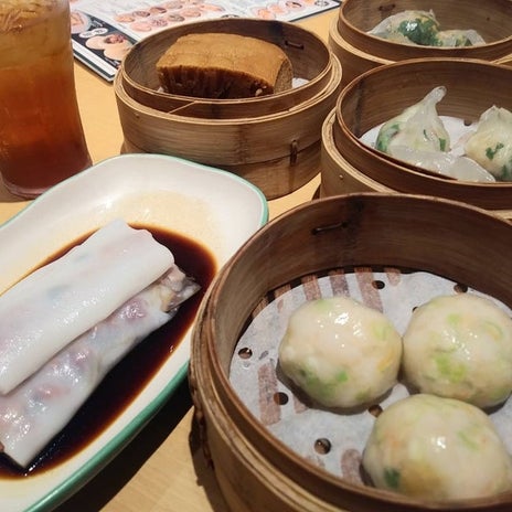 香港点心食べ放題で体重大幅増加の画像