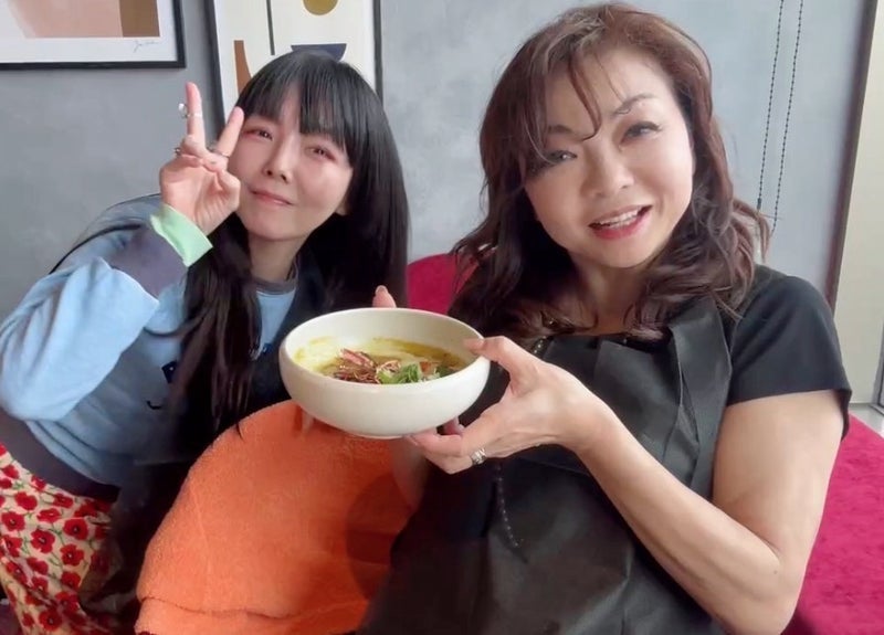 モモコ ランチ喜んでくれたaiko