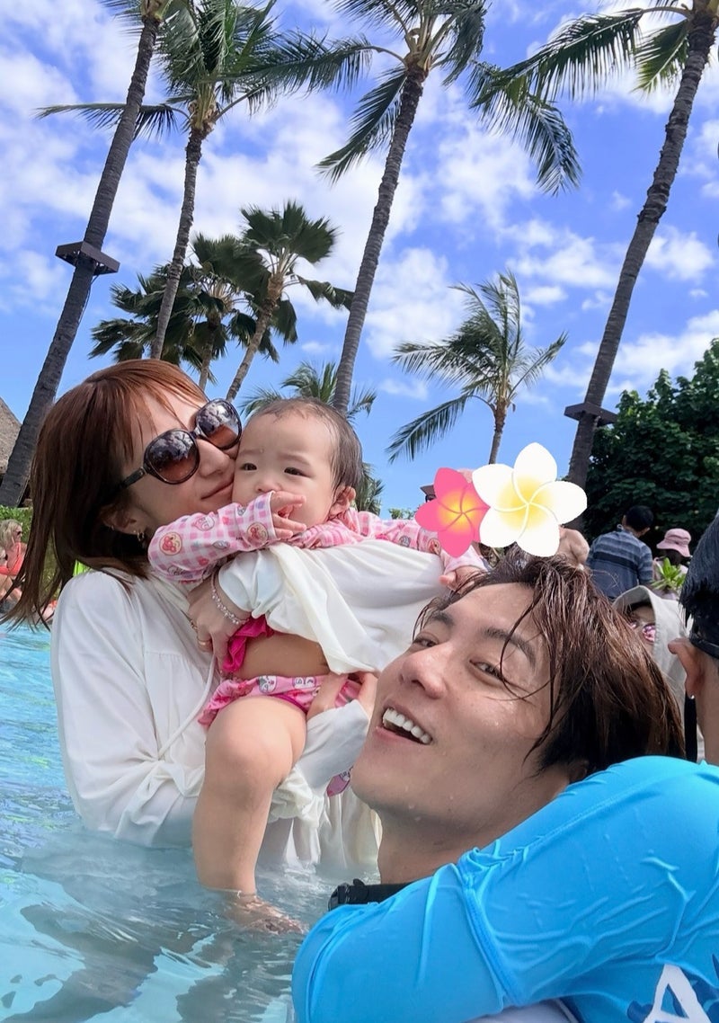 杉浦太陽 8年振りのハワイ旅行の画像