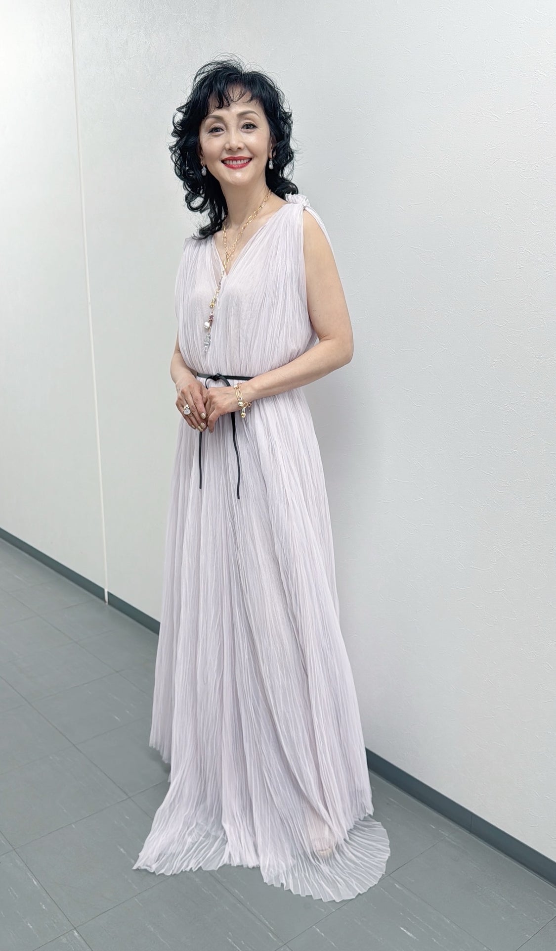 南果歩 映画祭でのドレス姿披露