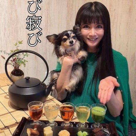 わんこOKカフェの日本茶5種セットの画像