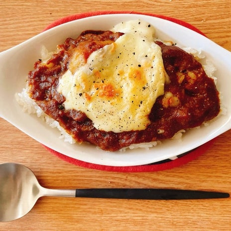 疲れて作った手抜きご飯が大好評の画像