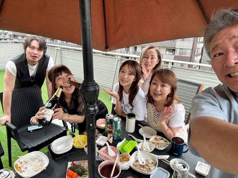 つちやかおり 1ヶ月遅れのBD会の画像