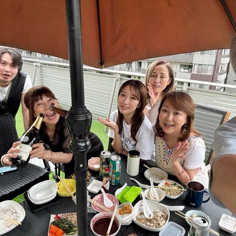 つちやかおり 1ヶ月遅れのBD会の画像