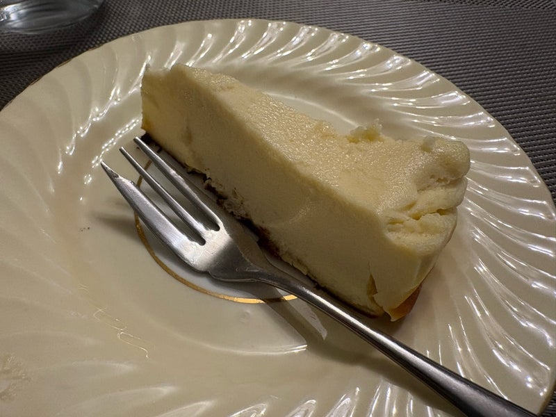 砂糖の量に次男がひいたチーズケーキの画像