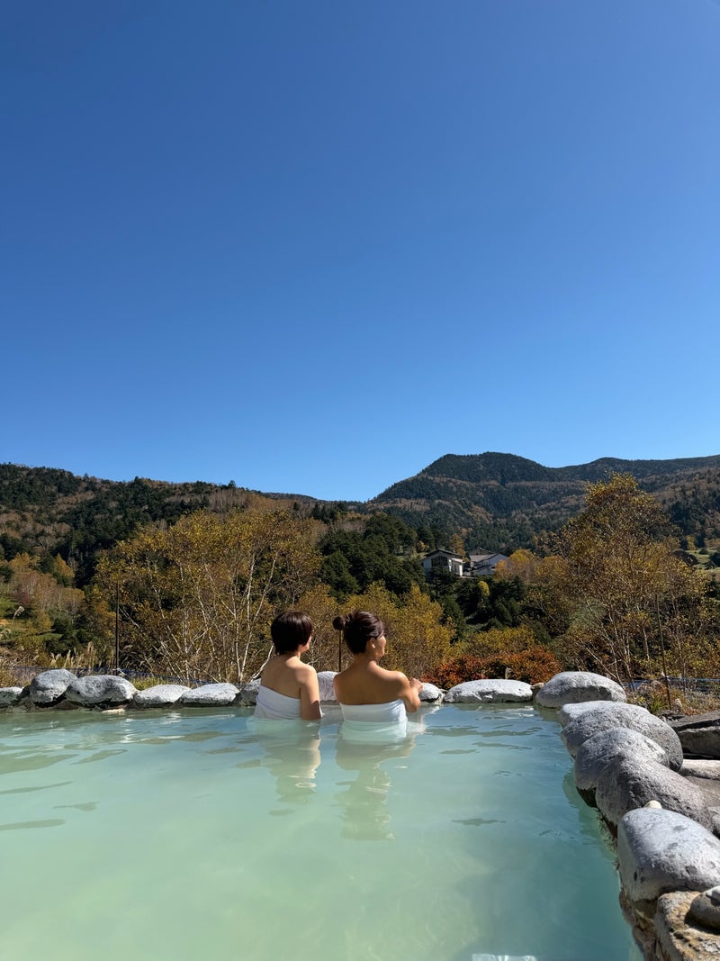 クロ 圧巻だったホテルの露天風呂の画像