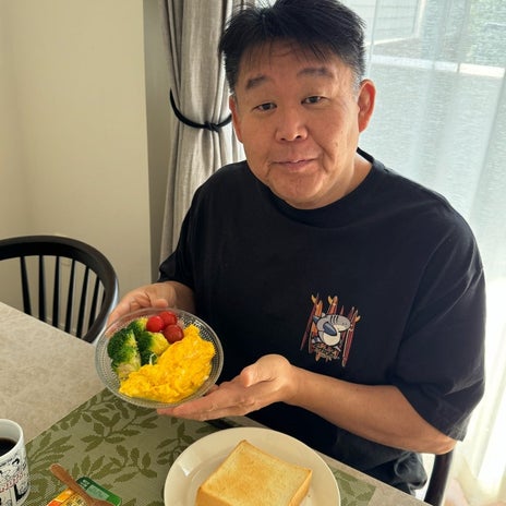 若乃花 濃厚で美味しい卵の朝食の画像