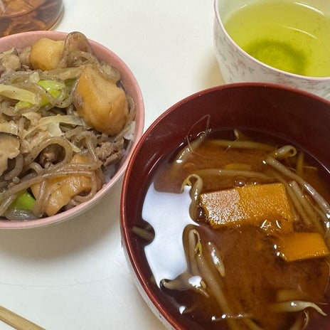 熊田 早起きな子供達の朝ごはんの画像