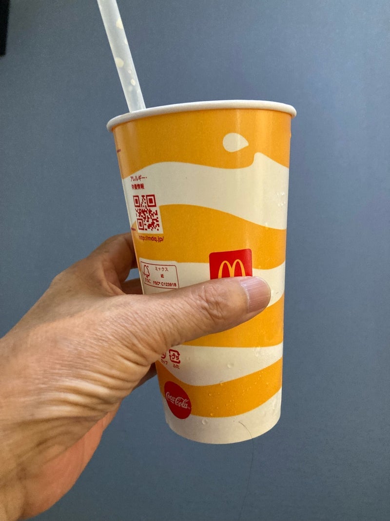 メニュー表に無いマックの大きさの画像